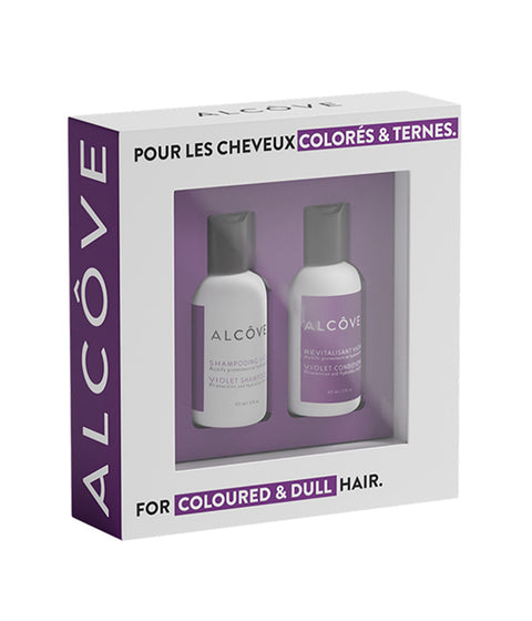 Alcove Violet Shampoo and Conditioner Travel Duo