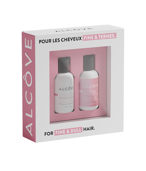 Alcove Volumizing Shampoo and Conditioner Travel Duo