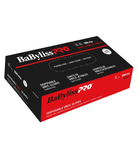 DA BP White Disposable PF Gloves - Large (100)