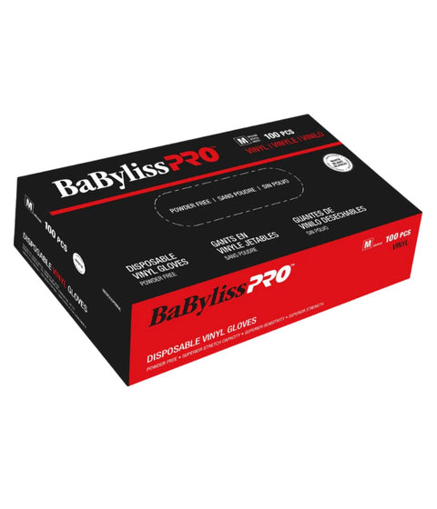DA BP White Disposable PF Gloves - Medium (100)