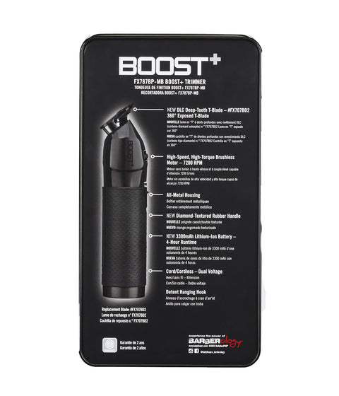 DannyCo BaBylissPRO BOOST+ METAL LITHIUM TRIMMER - MATTE BLACK
