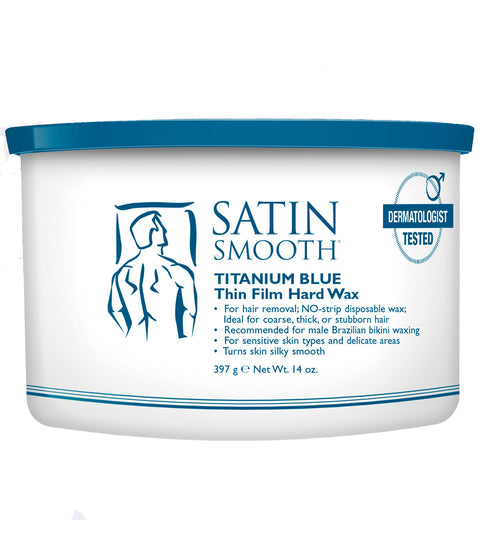 Dannyco Satin Smooth Titanium This Film Hard Wax 14oz (814146)