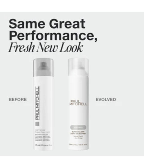 PM Super Clean Light Hairspray 315ml (Restaged)
