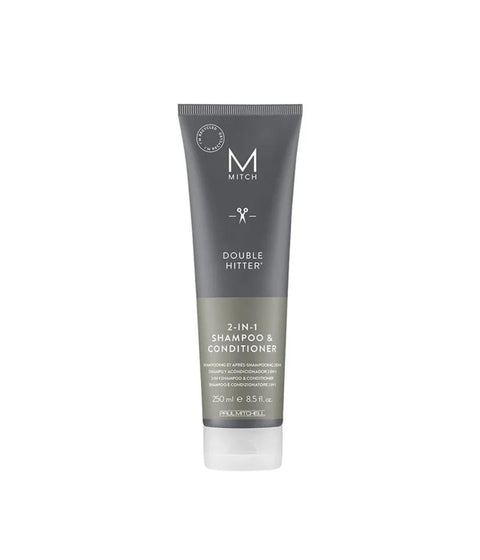 Paul Mitchell MITCH Double Hitter Shampoo and Conditioner, 250mL