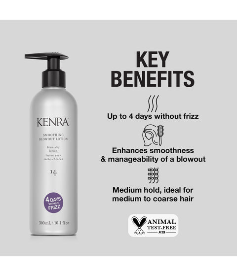 Kenra Smoothing Blowout Lotion 14 10.1oz