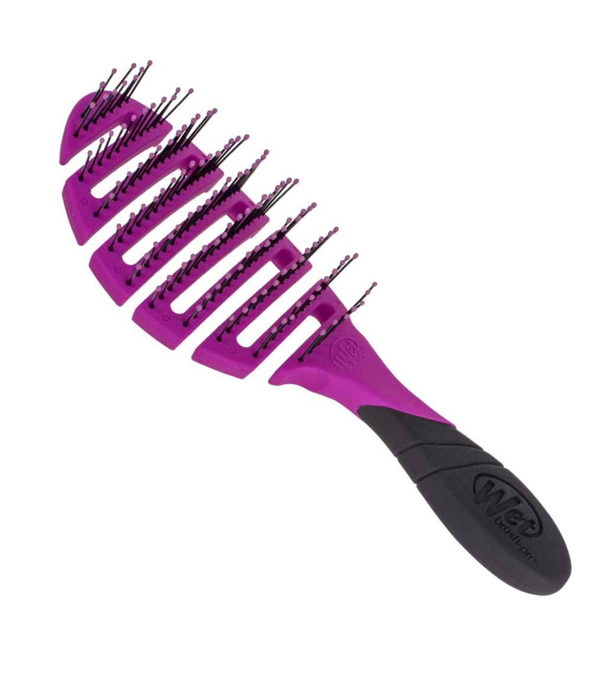 Wetbrush (wet brush) flex dry paddle purple quick-drying type