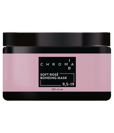 Schwarzkopf ChromaID 9.5-19 Soft Rose Bonding Color Mask, 250mL