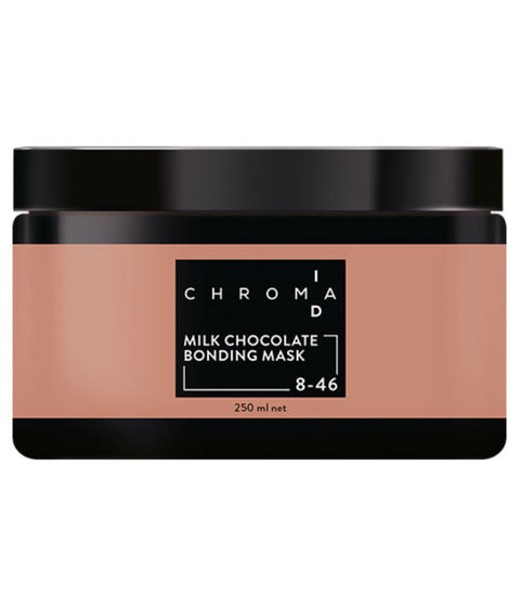 Schwarzkopf ChromaID 8-46 Milk Chocolate Bonding Color Mask, 250mL