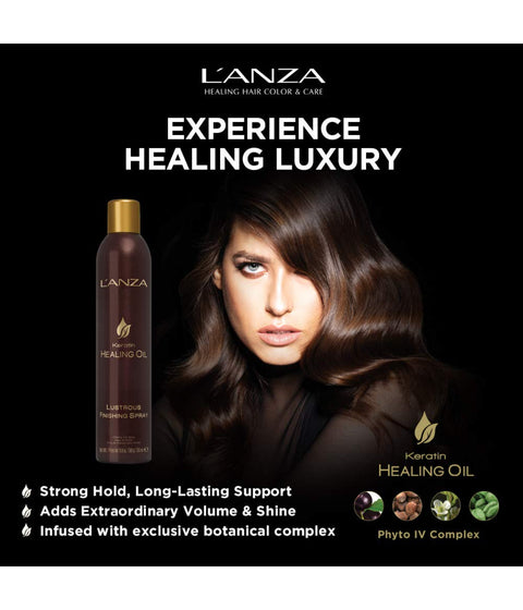 L'ANZA Keratin Healing Oil Lustrous Finishing Spray, 350mL