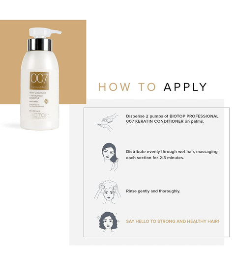 Biotop 007 Keratin Impact Conditioner 330mL