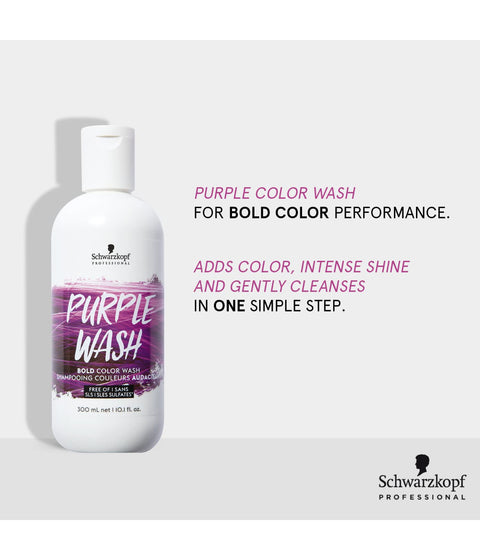 Schwarzkopf Bold Color Wash Purple, 300mL