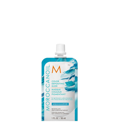 Moroccanoil Color Depositing Mask Aquamarine, 30mL