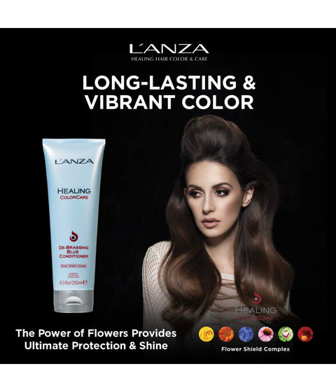 L'ANZA Healing ColorCare Ultra De-Brassing Blue Conditioner, 1L
