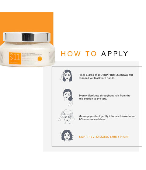 Biotop 911 Quinoa Hair Mask 350mL
