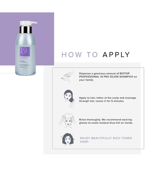 Biotop 19 Pro Silver Shampoo 1L