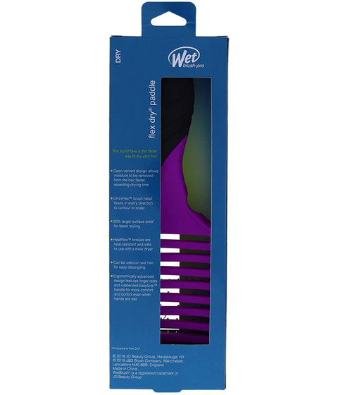 WetBrush Flex Dry Paddle Brush Purple