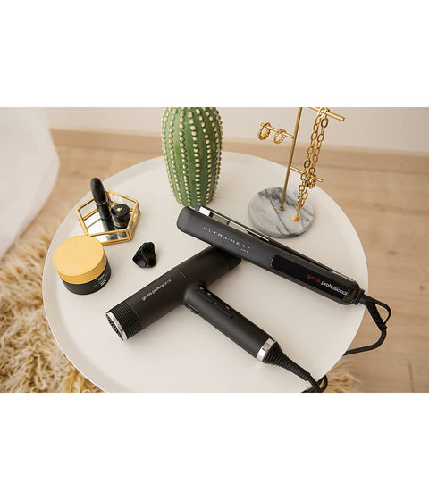 Ga.Ma Professional G-Evo Silk Chrome Flat Iron 1.5"