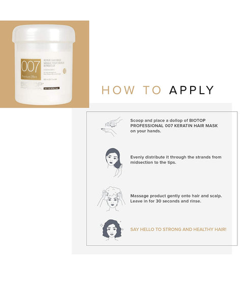 Biotop 007 Keratin Impact Mask 850mL