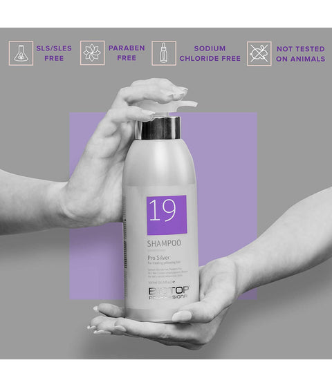 Biotop 19 Pro Silver Shampoo 330mL