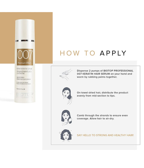 Biotop 007 Keratin Oil Serum 330mL