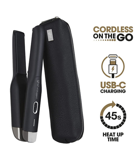 ghd Unplugged Cordless Styler, Black