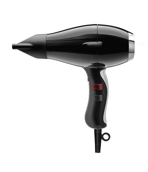 Elchim 3900 Healthy Ionic Hair Dryer, Black & Silver