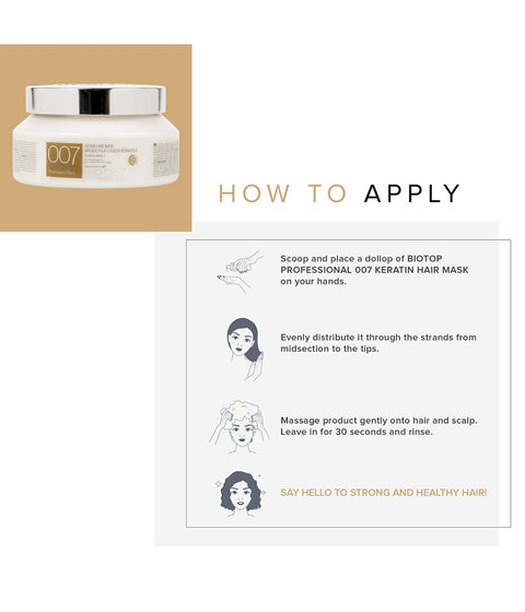 Biotop 007 Keratin Impact Mask 350ml