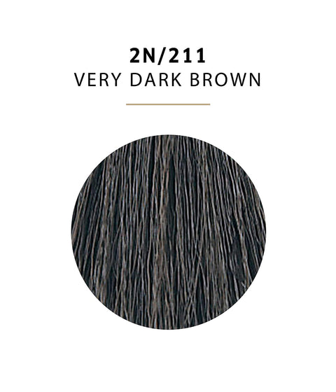 Wella ColorCharm Permanent Liquid Hair Color 2N/Very Dark Brown, 42mL