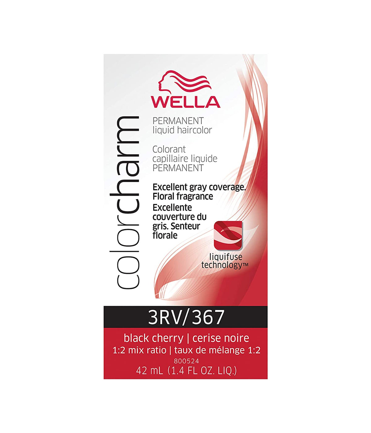 Wella ColorCharm Permanent Liquid Hair Color 3RV/Black Cherry, 42mL – Pro  Beauty Supplies
