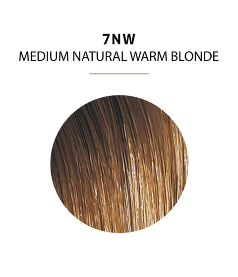 Wella ColorCharm Permanent Liquid Hair Color 7NW/Medium Natural Warm Blonde, 42mL