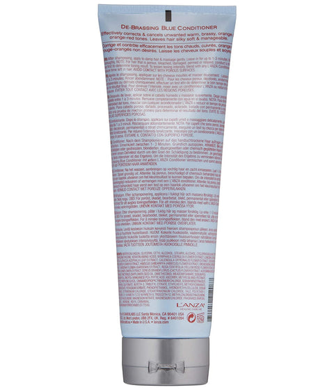 L'ANZA Healing ColorCare De-Brassing Blue Conditioner, 250mL