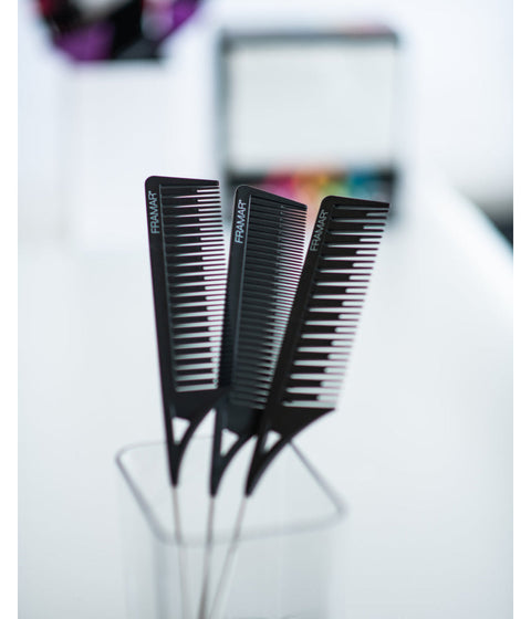 Framar Black Dreamweaver Highlighting Comb 3/Pkg