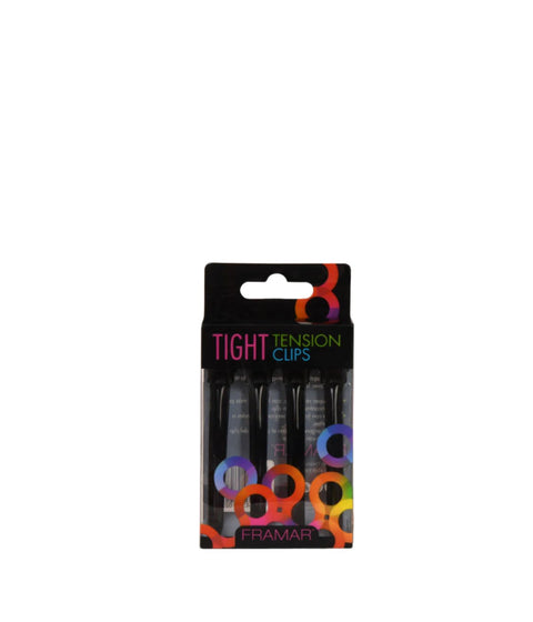 Framar Black Tight Tension Clips 4/Pkg