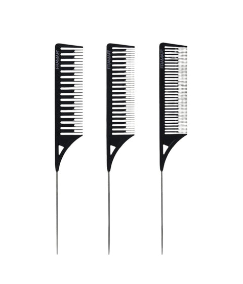 Framar Black Dreamweaver Highlighting Comb 3/Pkg