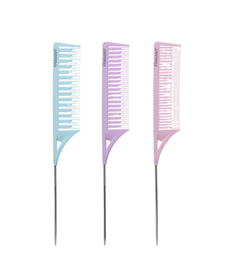 Framar Pastel Dreamweaver Highlighting Comb Set 3/Pkg