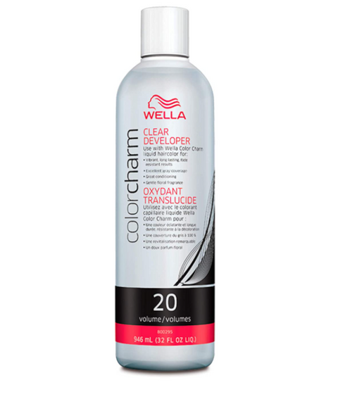 Wella ColorCharm Clear Developer 20 Volume, 946mL