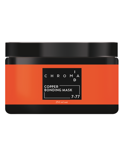 Schwarzkopf ChromaID 7-77 Copper Bonding Color Mask, 250mL