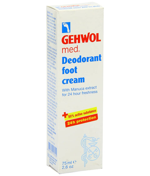 Gehwol Med Deodorant Foot Cream, 75mL