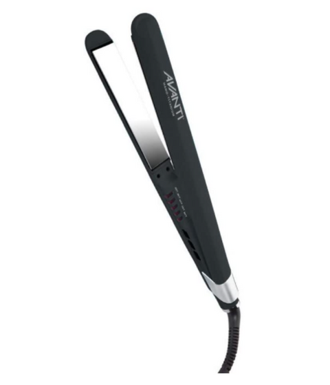 Avanti Titanium Flat Iron with Matte Rounded Housing 1"