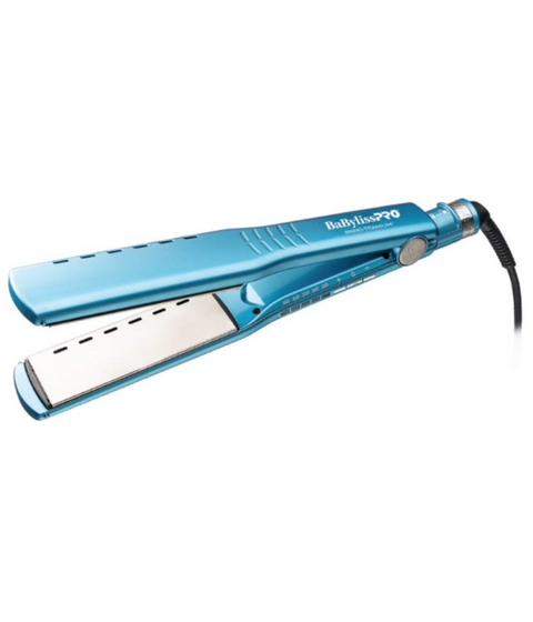 DannyCo BaBylissPRO Nano-Titanium Wet-to-Dry Vented Ionic Flat Iron 1-1/2"