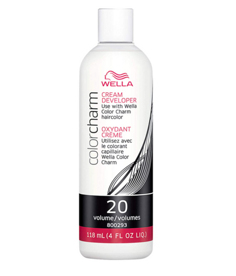 Wella ColorCharm Cream Developer 20 Volume, 118mL