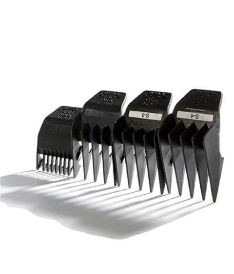 wahl pro peanut guide 4 pack black