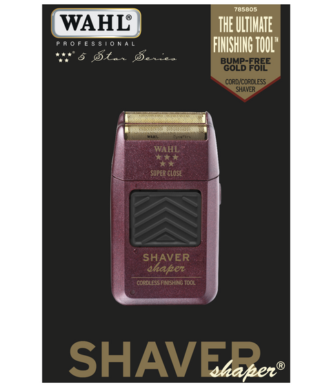 wahl pro 5 star shaver shaper packaging