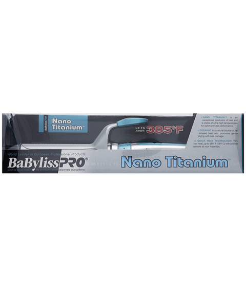 DannyCo BaBylissPRO Nano-Titanium and Ceramic Curling Iron 3/4"