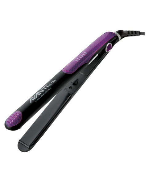 Avanti Ultra Ionic, Nano-Silver and Tourmaline Flat Iron 1"