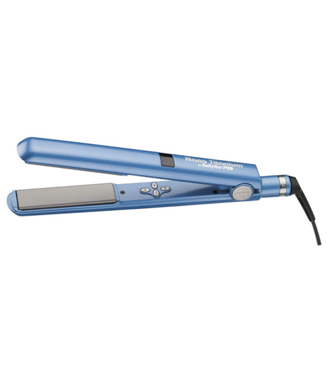 DannyCo BaBylissPRO Nano-Titanium and Ceramic I-Style Flat Iron 1"