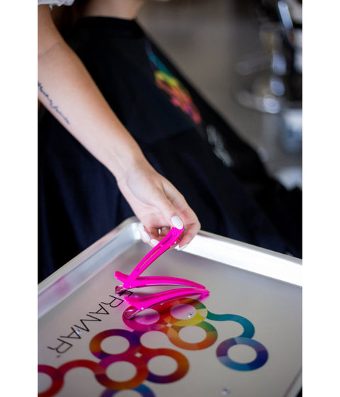 Framar Super Sectioning Pink Clip 4/Pkg