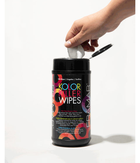 Framar Kolor Killer Wipes 100 Colour Removers 100/Tub