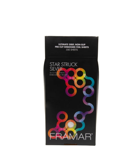Framar Star Struck Silver 5 x 12 Heavy Embossed 500 Sheets