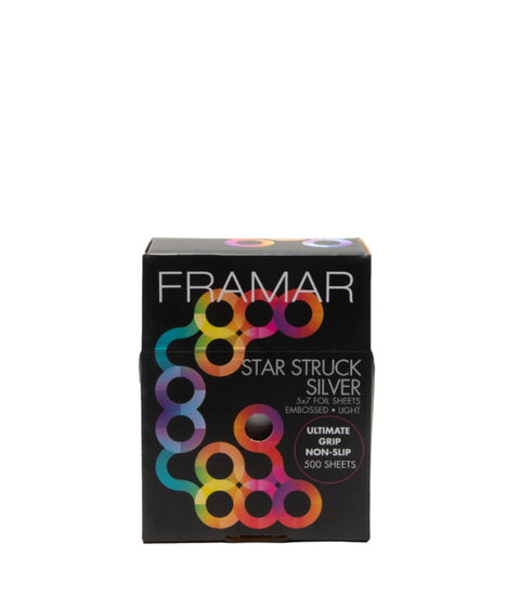 Framar Star Struck Silver 5 x 7 Light Embossed 500 Sheets